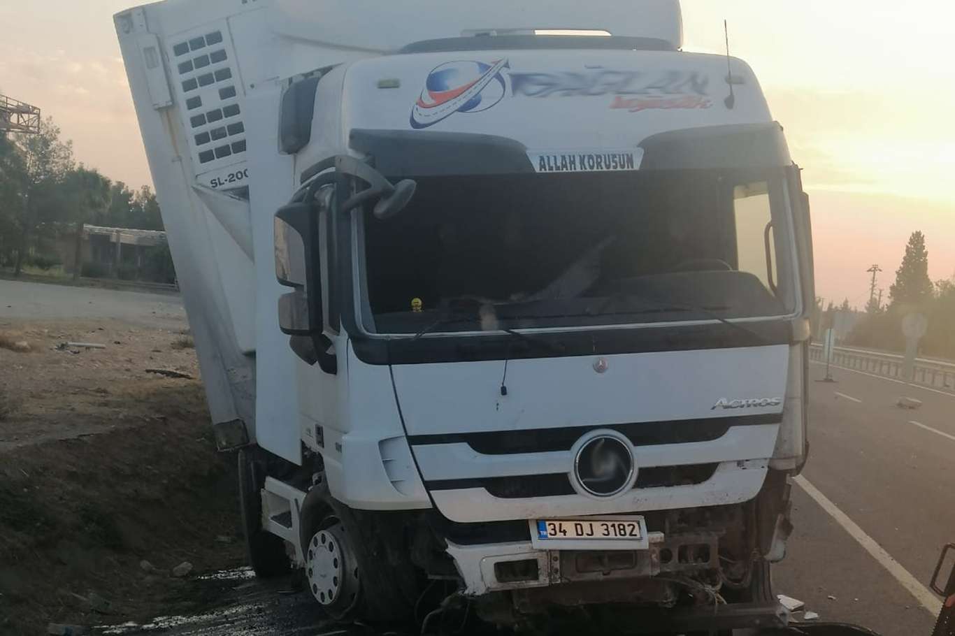 Nusaybin’de trafik kazası: 1 yaralı Nusaybin’de trafik kazası: 1 yaralı